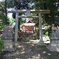 烏ヶ森公園の丘の鳥居（8月8日）