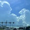 Cumulonimbus with a Lenticular Clouds