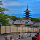 八坂の塔と京都タワー