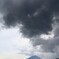 雷雨直後の富士山