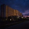 都会の夕景