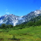 白馬三山　栂池自然園より