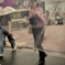 大雨のストリートフォト