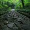 石畳の参道