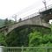 川井駅から見える鉄橋