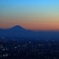 街あかりと富士
