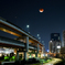 深夜の天体ショー