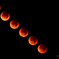 2025年9月8日　皆既月食　食の最大