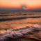 片瀬海岸夕映え