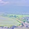 朝の諏訪湖