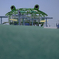 残暑厳しい水辺公園の様子＃４