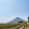 JR最南端の駅にて