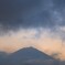 昨日の赤富士から３分後