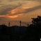 夕暮れ染まる