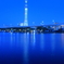 夜の隅田川
