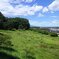 烏ヶ森公園の丘の芝生の広場（8月8日）