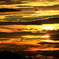 黄金色の夕焼け