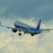 夕立前のTake off