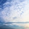 やっと収まる笠雲