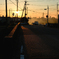 famer in evening