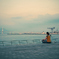 夕暮れの海辺にて#3