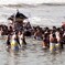 大原はだか祭り･･･汐踏み