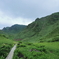 続く木道と緑　秋田駒ケ岳