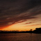 先日の夕景