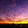 秋雲夕景