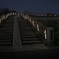 夜の歩道橋