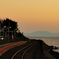 海の見える駅