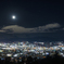 キャンプ場から見た松本の夜景