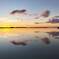 海辺の夕方