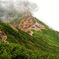 赤岳天望荘と登山者