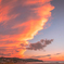 空を焦がす炎雲