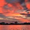 大淀川の夕焼け (日没後) - ⑥