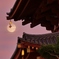 夕焼けの中秋の名月2