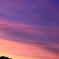 今日の夕空