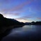 湖の夜明け