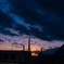 晩夏夕景