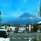 信号待ちで富士山　25