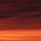 ピンクの夕日