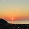 御手洗湾の夕焼け
