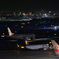 夜の羽田空港