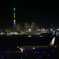 飛行機とスカイツリー