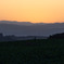 網走朝日ヶ丘の夕暮れ