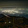 山頂泊の夜