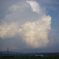 雨の足音。