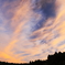 南の夕空