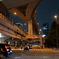 夜の街道